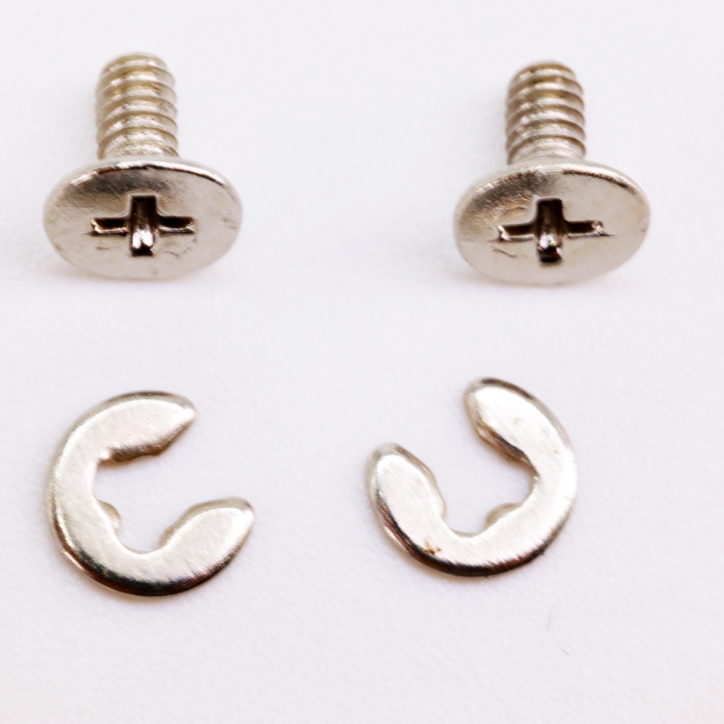 อะไหล่สกรูฝาครอบแบตเตอรี่ ด้านหลัง สําหรับ NEW 3DS XL LL NEW 3DS