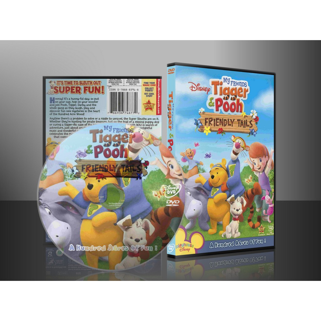 การ์ตูน My Friends Tigger And Pooh s Friendly Tails นิทานแห่งมิตรภาพ (พากษ์ไทย/อังกฤษ) DVD 1 แผ่น