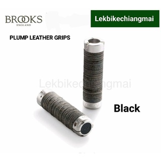 BROOKS ปลอกแฮนด์หนังแท้ BROOKS PLUMP LEATHER GRIPS 130mm.