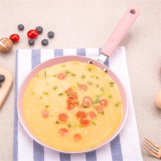 ✶Schnesland Crepe Maker Frying Pan Non-stick Coating Aluminum Alloy Crepe Pan Tamago Pan