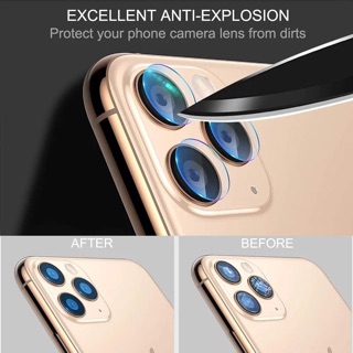 ฟิล์มกระจกกนุ่ม ล้องหลัง Camera สำหรับ ไอโฟน 11Pro ฟิล์มกันรอยกล้องหลัง 11(2019) LENS Camera Protector