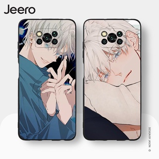 Jeero เคสไอโฟน เคสซิลิโคนนุ่มกันกระแทกการ์ตูนอนิเมะตลก เคสโทรศัพท์ สำหรับ POCO X3 Pro GT NFC F3 M3 M2 Redmi Note 9 10 9S 10S Xiaomi HFE907