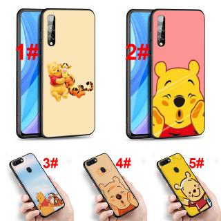 เคสโทรศัพท์ซิลิโคนพิมพ์ลายการ์ตูน winnie the pooh huawei y 6 y 7 y 9 prime p z 20182019