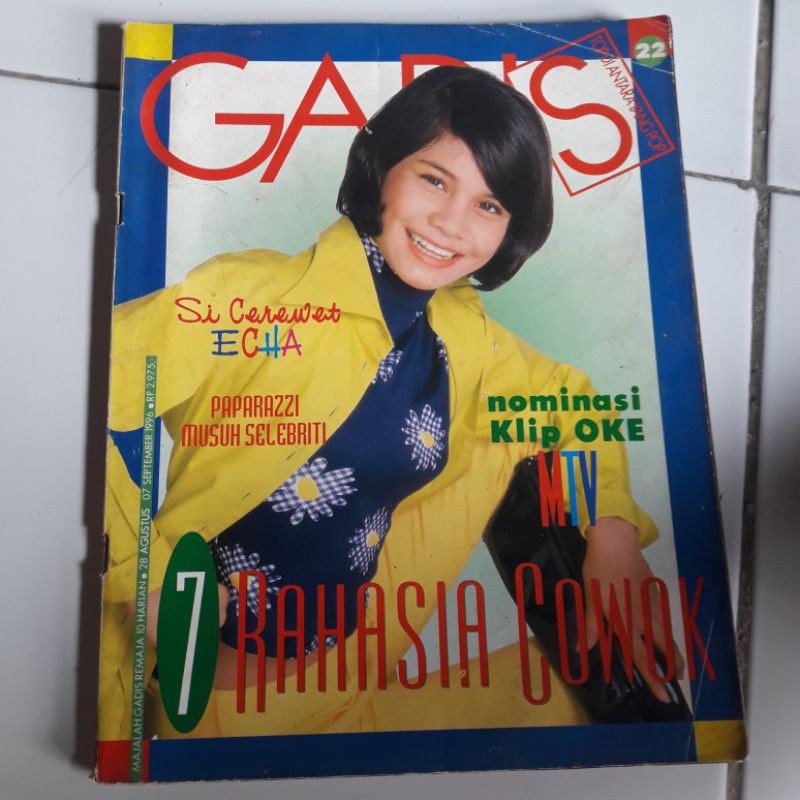 MAJALAH GIRL NO.22, EDITION 28 AUGUST - 07 SAEPEMBER 1996