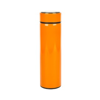 กระบอกน้ำเก็บอุณหภูมิ 500 มล. สีส้ม Premium FK-1794 500ml water bottle, orange, Premium FK-1794