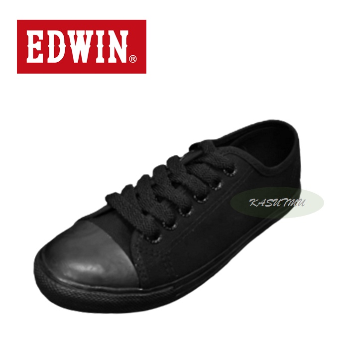 EDWIN School Shoes EW2369 Kasut Sekolah Hitam Edwin (Unisex)