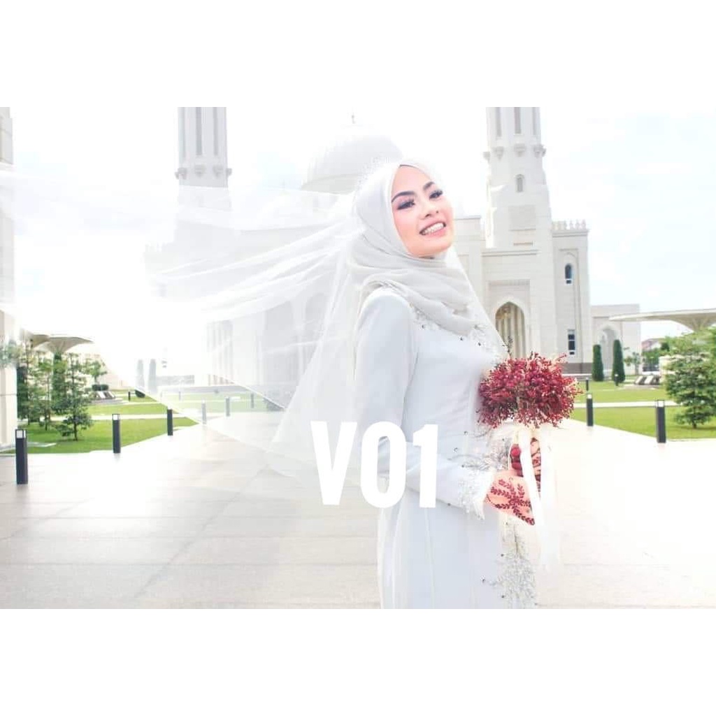 WEDDING VEIL SIMPLE TUNANG VEIL BATCH 1