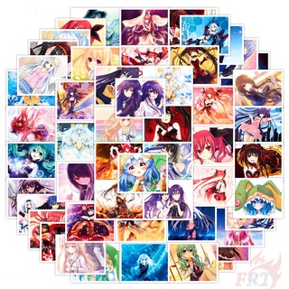 ❉ DATE A LIVE - Series 02 Anime Mini Poster สติ๊กเกอร์ ❉ 50Pcs/Set Tokisaki Kurumi Yatogami Tohka Himekawa Yoshino DIY Fashion Waterproof Decals Doodle สติ๊กเกอร์