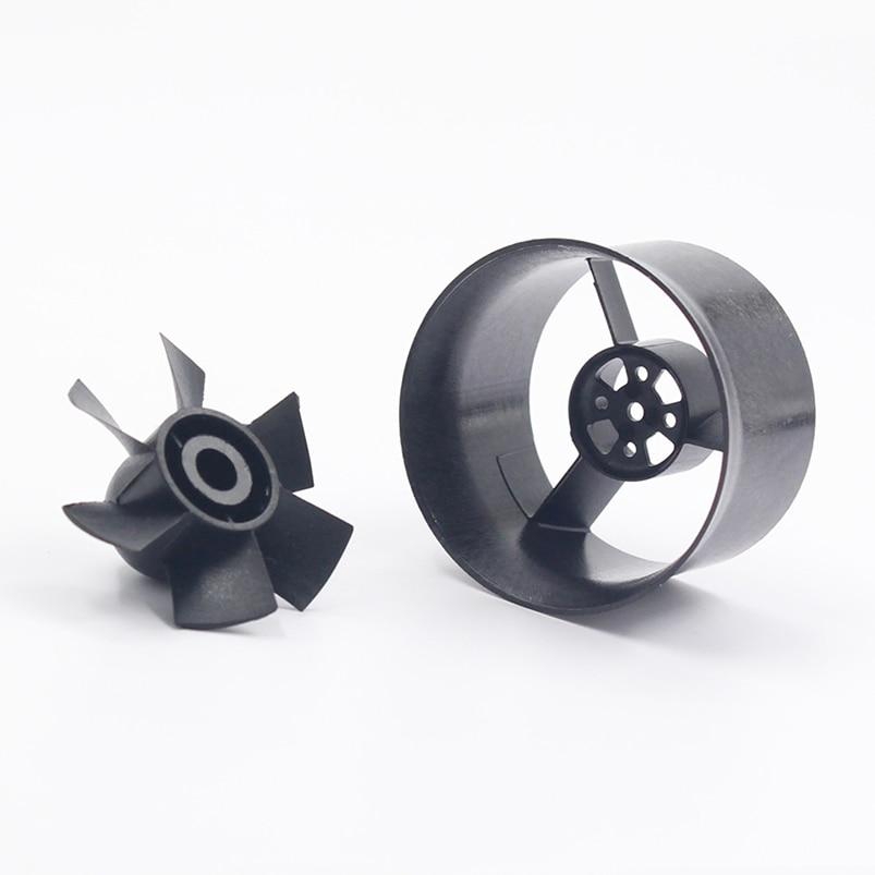 QX-Motor 6 ใบพัด EDF พัดลมท่อไม่มีมอเตอร์ 30 มม. สําหรับเครื่องบิน RC