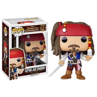 ฟิกเกอร์ Pop Funko 172 Piratas De La Muerte De Jack ของเล่นสําหรับเด็ก