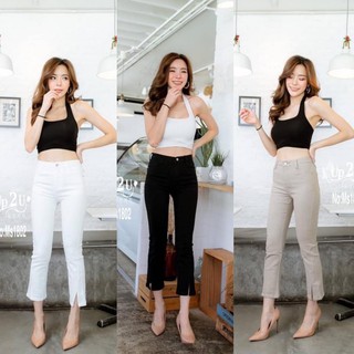 Mystyle Jeans กางเกงยีนส์ขาม้าผ้ายืด•No.MS1802