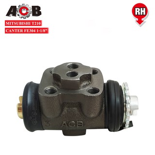 ACB กระบอกเบรคหลัง MITSUBISHI CANTER T210,FE304 1-1/8นิ้ว RH ข้างขวา,ล่าง (MB060308) 1ลูก