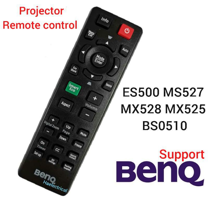 BenQ โปรเจคเตอร์รีโมทคอนโทรล es500 ms527 mx528 mx525 bs0510