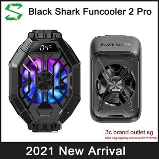 Black Shark FunCooler 3 Pro 2 Pro 3 Standard BlackShark Fun Cooler 3Pro 2Pro พัดลมระบายความร้อน พัดลมระบายความร้อน คลิปด้านหลัง สําหรับโทรศัพท์มือถือ แบบพกพา อุปกรณ์เสริม เกมมิ่งคูลเลอร์ขาตั้ง