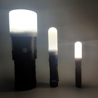 White diffuser for Sofirn C01, C01S, SP10, SF14, Q8 Flashlights, 3 kinds of Size