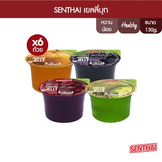 SENTHAI เยลลี่บุก 130g x6 (FJ0006,FJ0007,FJ0014,FJ0015) Konjac jelly