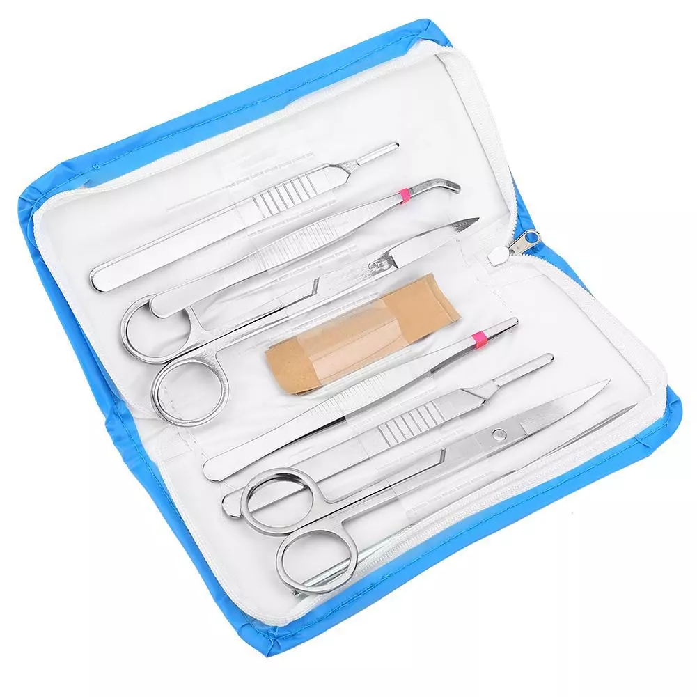Superparis เครื่องมือสแตนเลส dissect dissection 7 ชิ้น