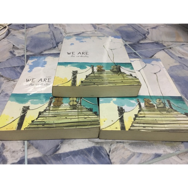 นิยายวายมือสอง We are คือเรารักกัน เล่ม1-3