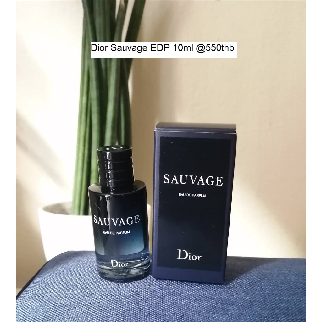 Dior Sauvage EDP 10ml Tester น้ำหอมของแท้