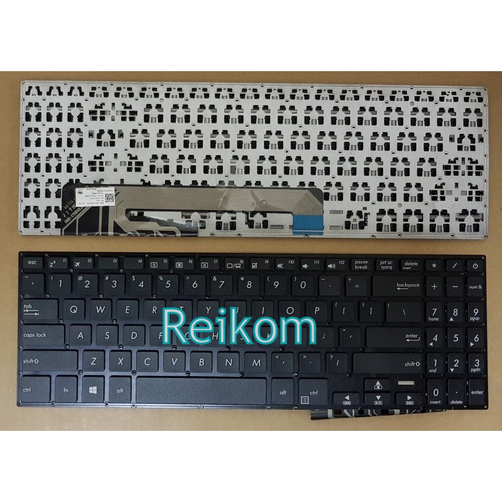 คีย์บอร์ดโน๊ตบุ๊คสําหรับเล่นเกม Asus Vivobook Pro F560 F560ud-ej511t