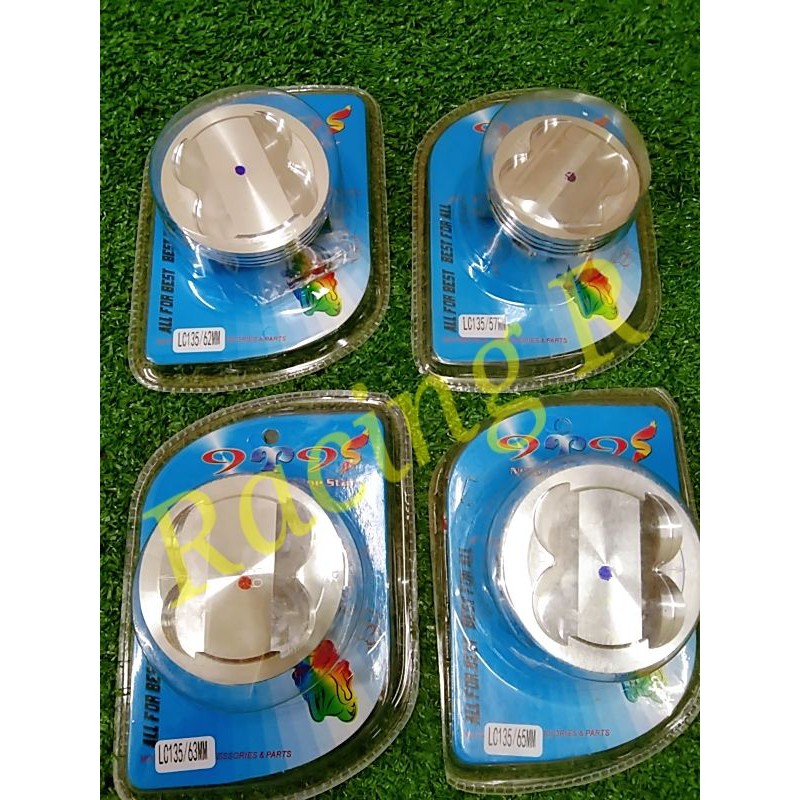Yamaha Y15 Y15ZR LC135 FZ150 RACING PISTON 57 มม.62 มม.63 มม.65 มม. FORGED PISTON HIGH COMPROSER 9T9