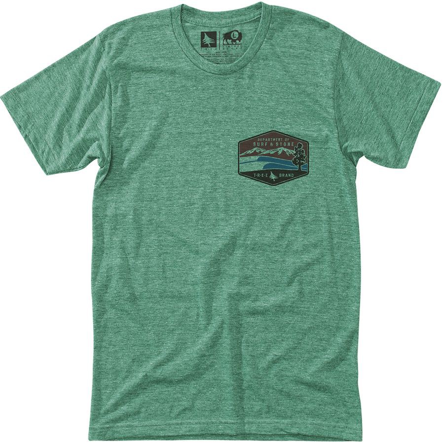 HIPPYTREE TAHOMA TEE HTHR GREEN เสื้อยืดแฟชั่น