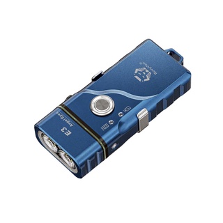 Rovyvon Angel Eyes E3 Dual-power Hybrid Keychain Flashlight