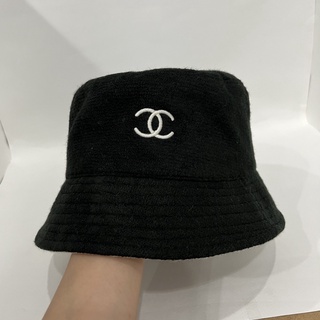หมวกบักเก็ตชาแนล หมวกชาแนล BucketChanel สีดำ