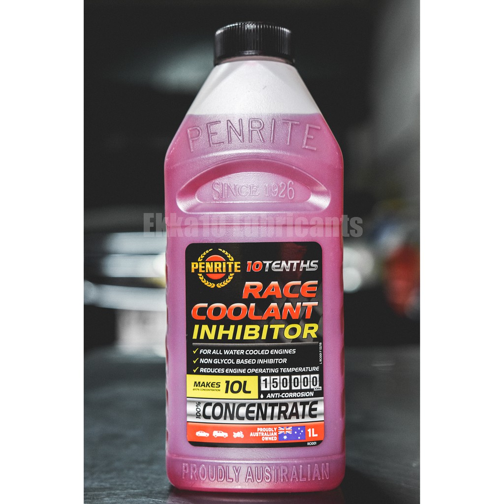 น้ำยาหม้อน้ำ Penrite RACE COOLANT INHIBITOR (CONCENTRATE) น้ำยาหล่อเย็นสูตรเข้มข้น