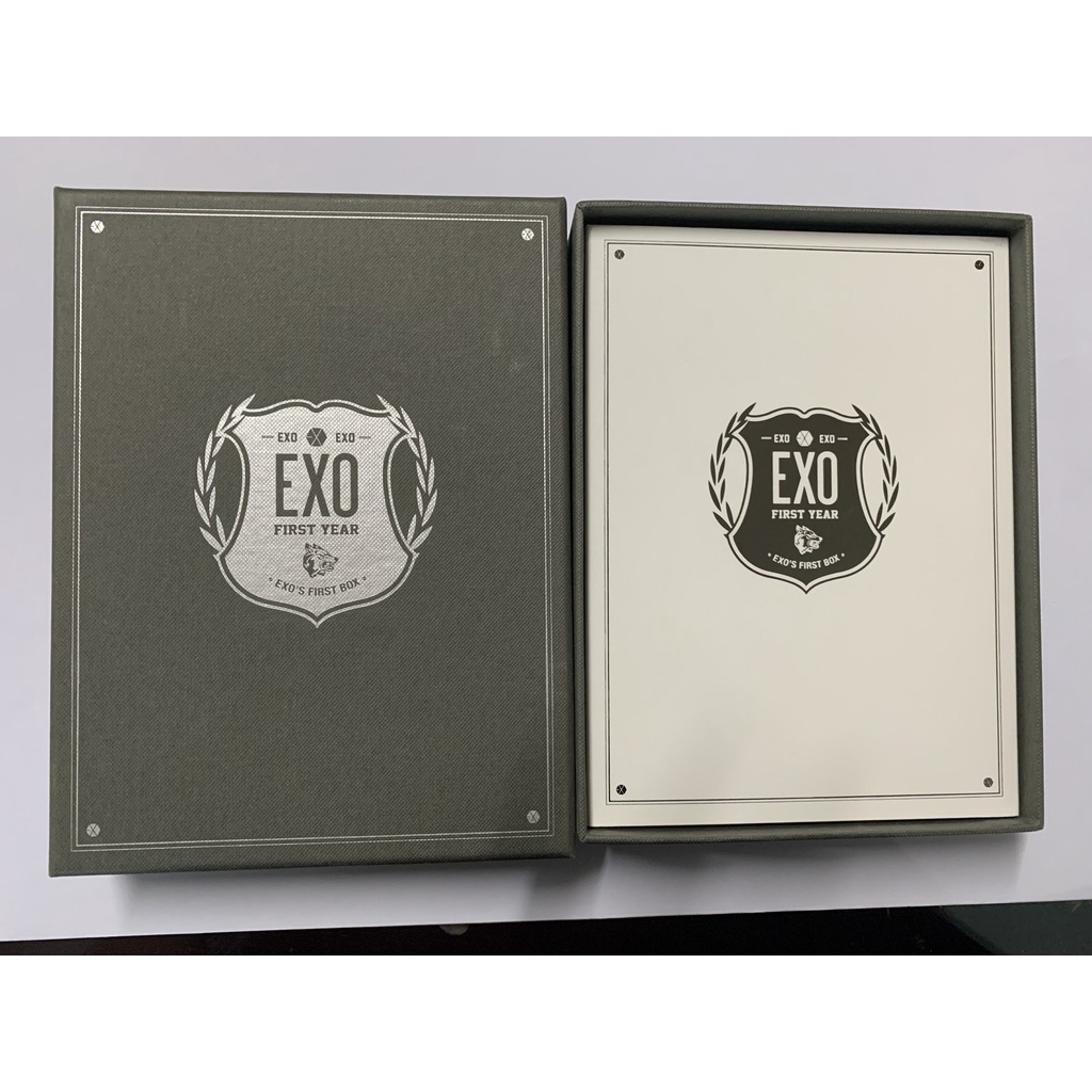 อัลบั้ม EXO First year (EXO's First box) ไค แบคฮยอน ชานยอล เฉิน ซิ่วหมิน ดีโอ เลย์ ซูโฮ เซฮุน