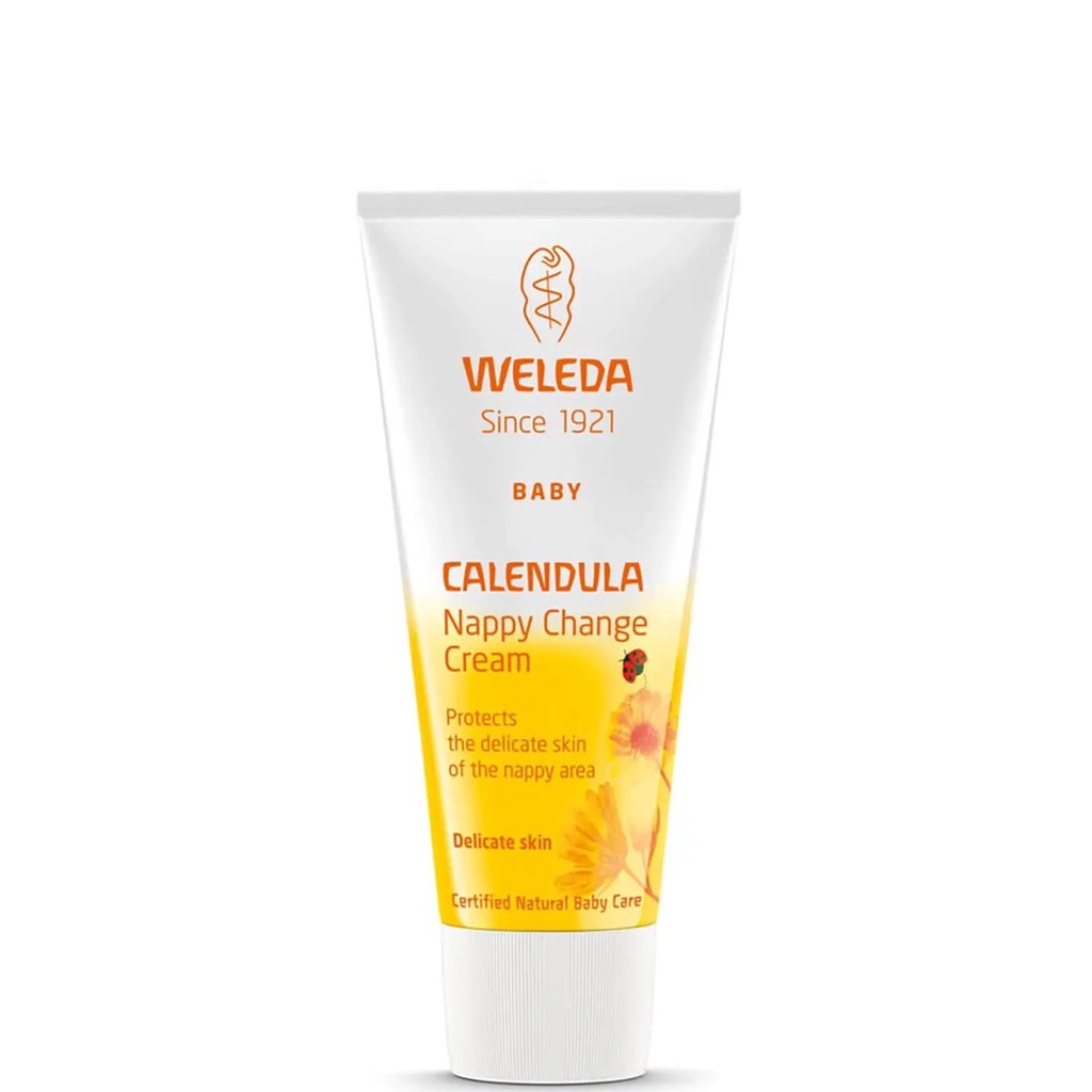 พร้อมส่ง ของแท้ Weleda Baby Calendula Nappy Change Cream (75ml)/ White Mellow Nappy Cream (50ml)