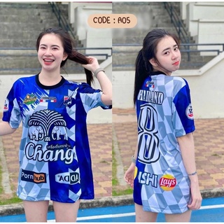 เสื้อเจอร์ซีย์ THAILAND CHANG JERSEY แฟชั่นฤดูร้อน สําหรับผู้หญิง