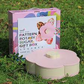 กล่องออกแบบ 10 ช่อง กล่องเก็บขนมขบเคี้ยว คละสี รุ่น Pattern-rotary-sugar-gift-Box-25sep-J1