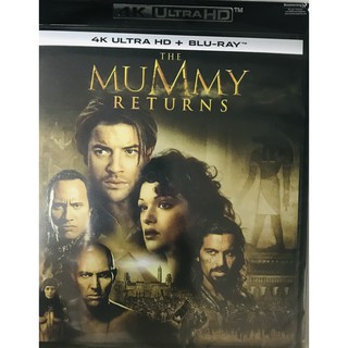 Mummy Returns, The /เดอะ มัมมี่ รีเทิร์น ฟื้นชีพกองทัพมัมมี่ล้างโลก (4K+BD) (4K ไม่มีเสียงไทย ไม่มีซับไทย) (BD มีเสียงไท