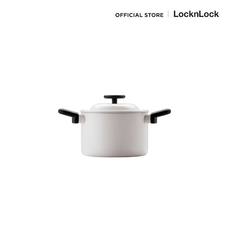 LocknLock หม้อมีฝาปิด Casserole 18 cm. DECORE’ collection รุ่น LDE1182IH