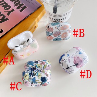 เคสแข็ง Airpods Pro Airpods 3 gen3 Airpods 2 Cartoon ดอกไม้ Flower AirPods Hard Case