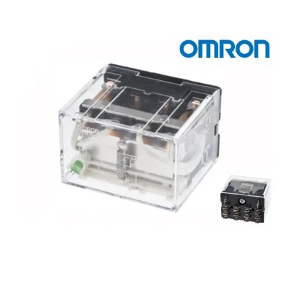 OMRON LY4N-D2 24VDC General-purpose Relay 10A, 4-Contact 4PDT, NO/NC 14-pin, with LED indicator, Bui