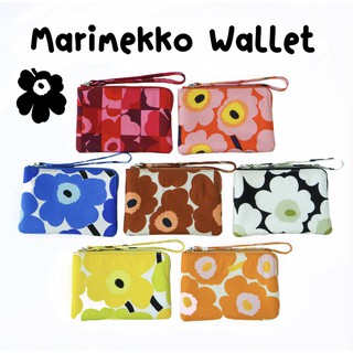 (พร้อมส่ง) กระเป๋า marimekko กระเป๋าสตางค์ ผ้าแท้100%