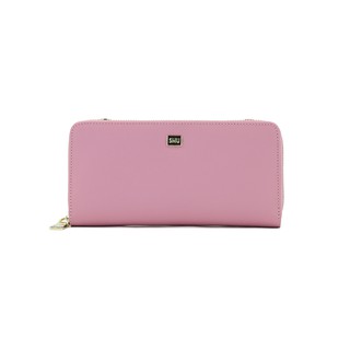 SHU LEATHER WALLET LUCKY COLOR PERFECT PINK กระเป๋าสตางค์