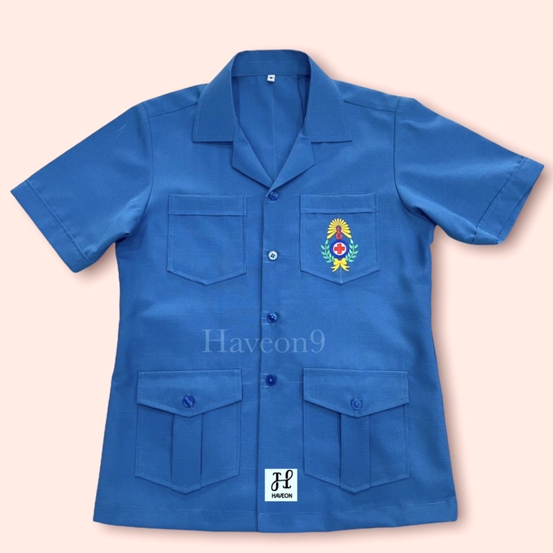 (พร้อมส่ง)✅เสื้อยุวกาชาดถูกระเบียบ💙