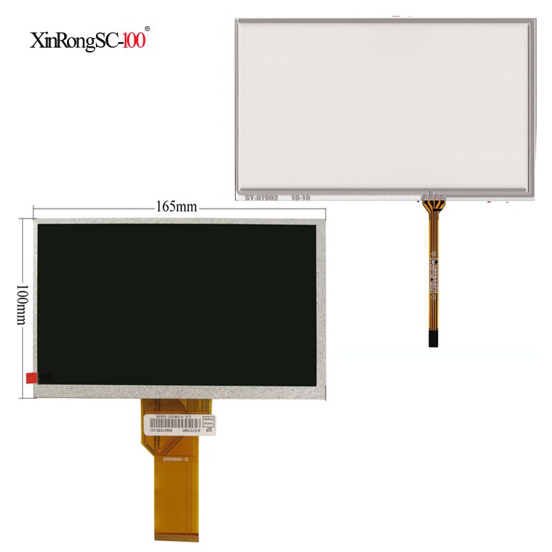 สําหรับ Korg PA600 PA900 7 นิ้วแท็บเล็ตจอแสดงผล lcd หน้าจอสัมผัสแผง digitizer แก้ว
