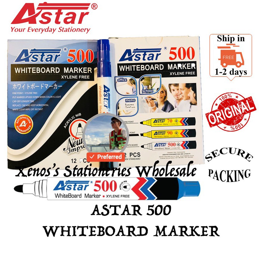 ASTAR 500 WHITEBOARD MARKER / ASTAR WHITEBOARD MARKER 500