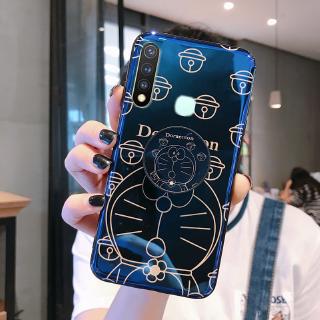 เคสโทรศัพท์มือถือลายการ์ตูนโดเรมอนสําหรับ Vivo Y 19 Y 11 2019 Y 17 Y 12 Y 15