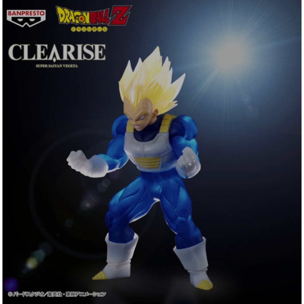 [ของแท้] Bandai Banpresto Dragon Ball Z CLEARISE Super Saiyan Vegeta – โมเดล ฟิกเกอร์ ซุปเปอร์ไซย่า 