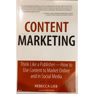 Content Marketing by Rebecca Lieb