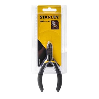 STANLEY (สแตนเล่ย์) 84-124 คีมตัดปากเฉียง ด้ามหุ้มยาง 4"(S351-8412423)