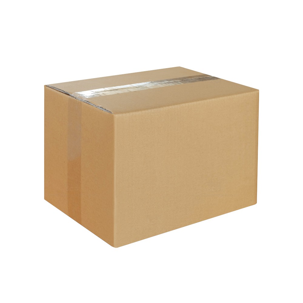 Carton Boxes 187 บาท SC Paper-Pack กล่องลูกฟูก 5 ชั้น 25.00×35.00×25.00cm (แพ็ค 10) Stationery