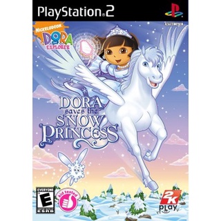 แผ่นเกมส์ Play Station2 PS2 Dora The Explorer Dora Saves The Snow Princess ( 1 DVD )