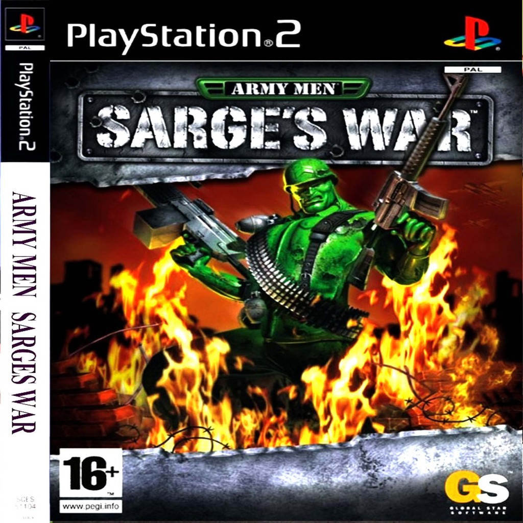 Army Men Sarge's War [USA] [PS2 DVD]