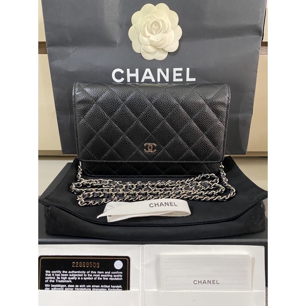Chanel WOC caviar HL 22 SHW